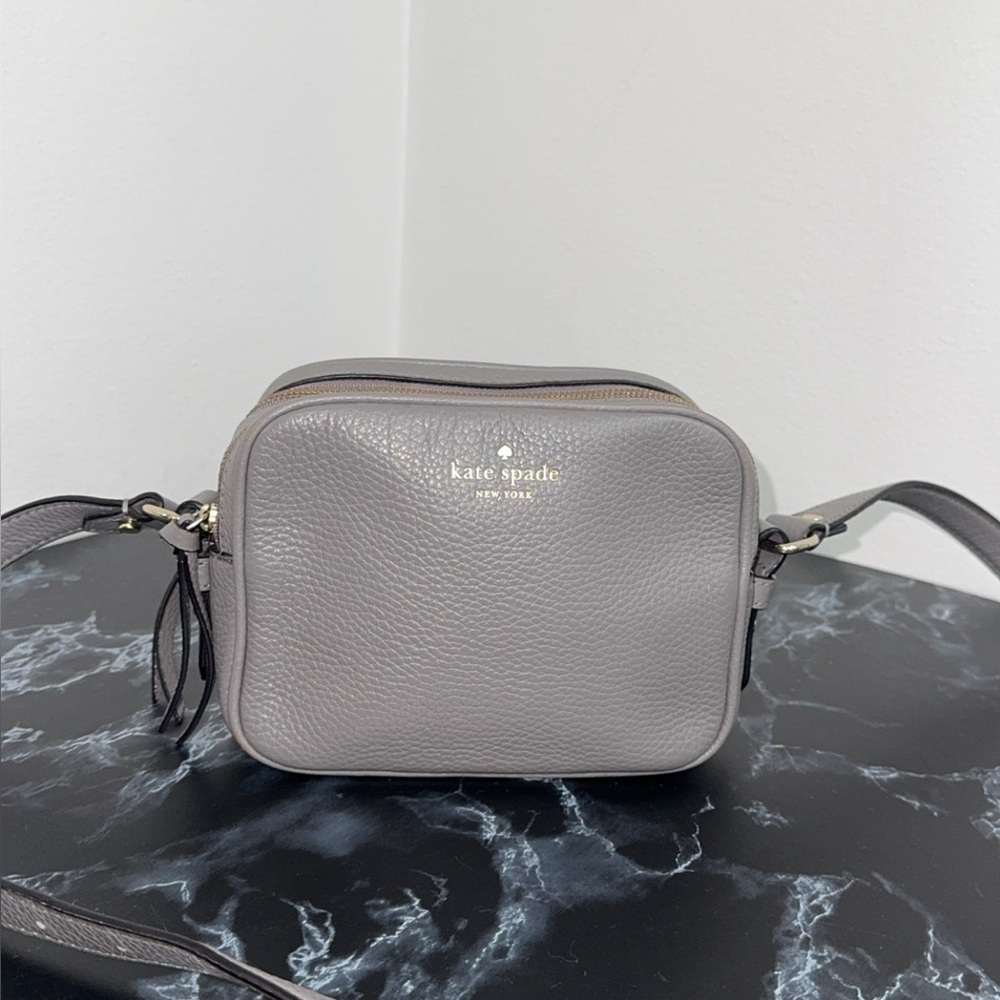 Kate Spade New York Gray Handbag PYPER MULBERRY STREET CROSSBODY AUTHENTIC - Picture 11 of 13